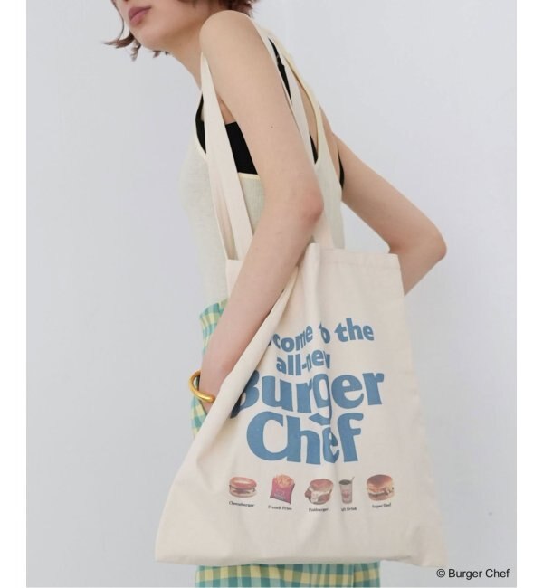 SLOBE citron. Burger Chef TOTE BAG