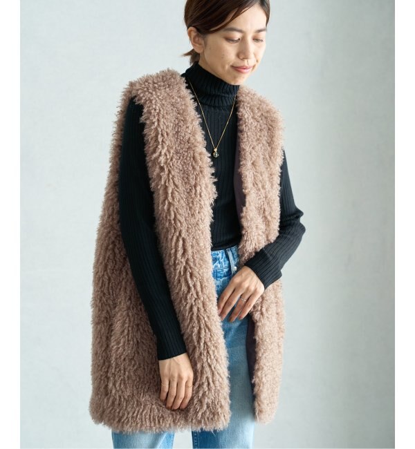 KARL DONOGHUE】TEDDY SHEARLING ロングジレ|IENA(イエナ)の通販