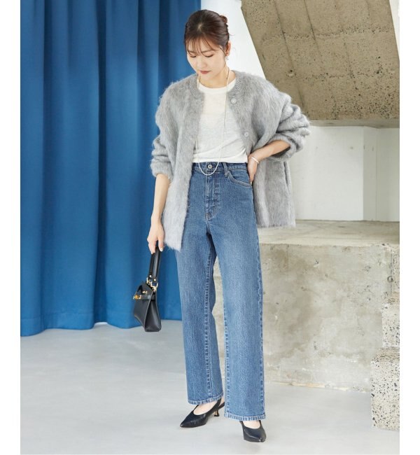 LE DENIMストレートパンツ