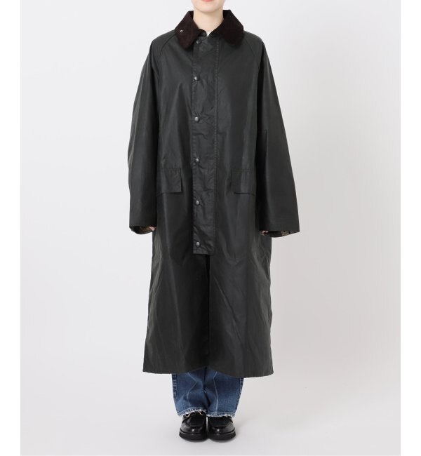 Barbour/バブアー】OS WAX Burghley ロングコート|IENA(イエナ)の通販 ...