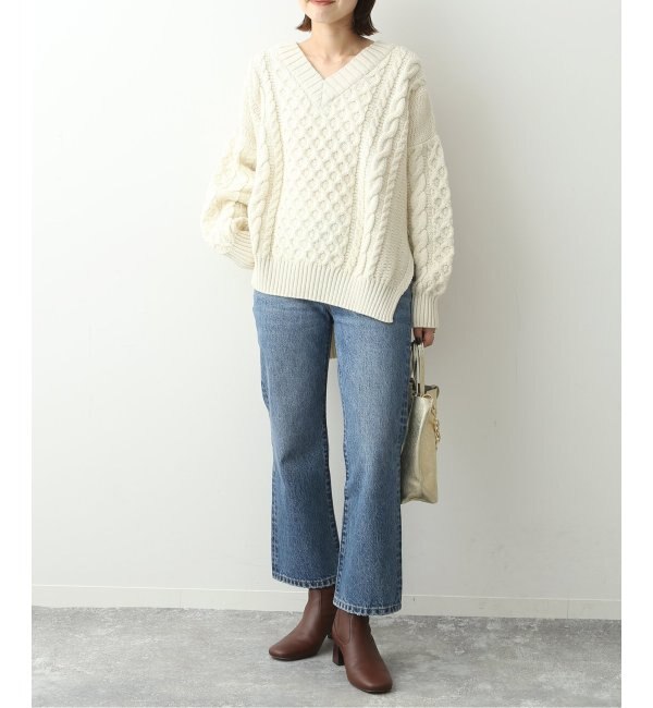 Oldderby Knitwear】メリノウールVネックプルオーバー|IENA(イエナ)の