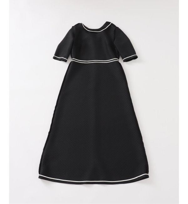 habiブラックジャガードドレス|IENA(イエナ)の通販｜アイルミネ