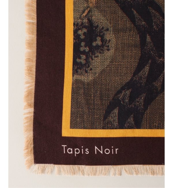 TAPIS NOIR/タピス ノワール】Large French wave scarf|IENA(イエナ)の