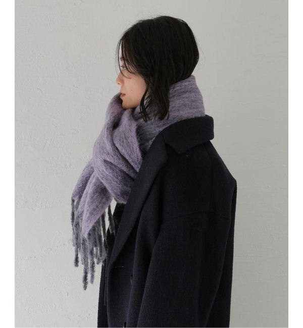 THROW/スロー】Color Mohair Wool mix マフラー|IENA(イエナ)の通販