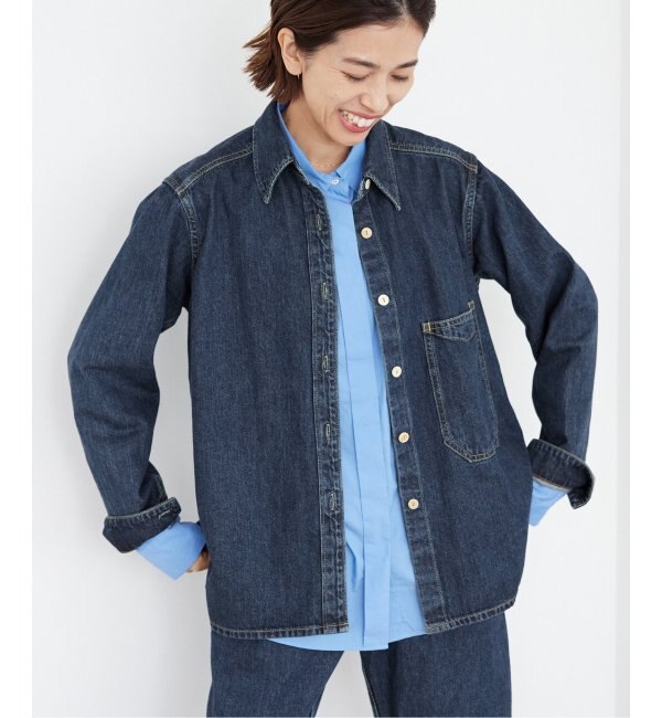 9OZ DENIM SHIRTS 【ARCHI/アーキ】デニムシャツ IENA-