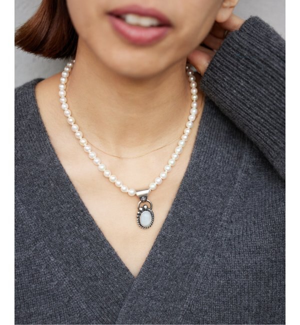 Junco Paris/ジュンコパリ】big glass pearl brooch ブローチ|IENA