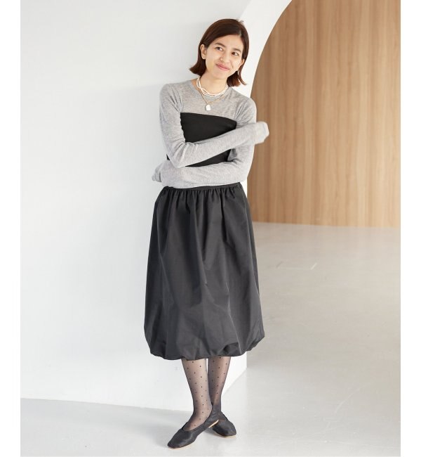 AMOMENTO / アモーメント】NANDING VOLUME SKIRT ボリュームスカート