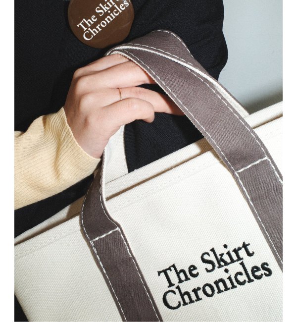 【The Skirt Chronicles】SLOBE別注 キャンバスミニトートバッグ