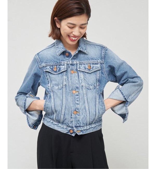 INSCRIRE/アンスクリア】Tight Fit Denim Jacket デニムジャケット ID