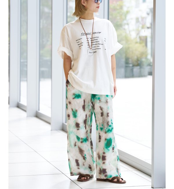 blurhms ROOTSTOCK】Goo Wide Print Tシャツ|IENA(イエナ)の通販 