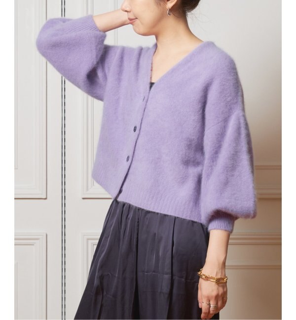 IENA LA BOUCLE ラクーンファーニットカーディガン（カーディガン）｜IENA（イエナ）の通販｜BAYCREW'S STORE
