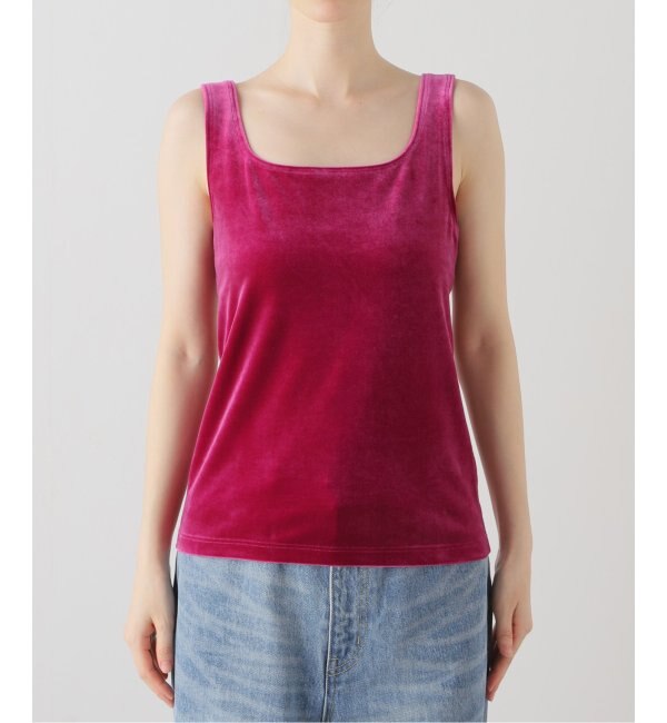 SIMONE WILD/シモーネ ワイルド VELVET SINGLET タンクトップ|IENA(イエナ)の通販｜アイルミネ