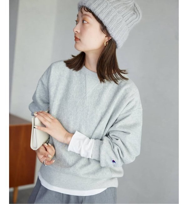 追加》Champion/チャンピオン SLOBE別注 無地ガゼットスウェット|IENA(イエナ)の通販｜アイルミネ