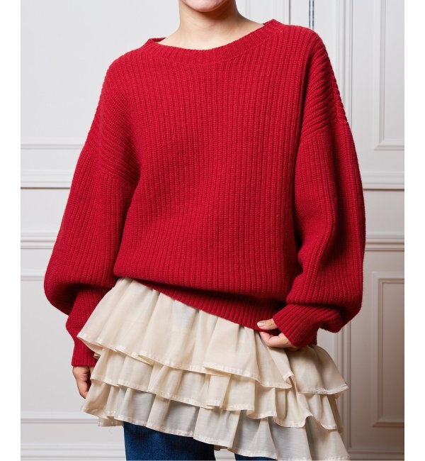 BASERANGE/ベースレンジ MEA PULLOVER ニット KMEPRW-WI24