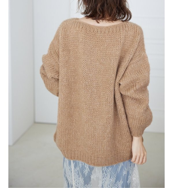 TRICOTS JEAN MARC/トリコットジーンマルク SLOBE別注 PO KNIT SESAMY（ニット／セーター）｜SLOBE  IENA（スローブ イエナ）の通販｜BAYCREW'S STORE