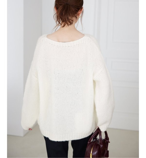 TRICOTS JEAN MARC/トリコットジーンマルク SLOBE別注 PO KNIT SESAMY（ニット／セーター）｜SLOBE IENA（スローブ  イエナ）の通販｜BAYCREW'S STORE