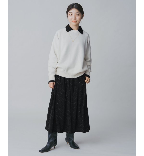 WEB限定/追加2》ドットサッシュワンピース（ワンピース）｜IENA