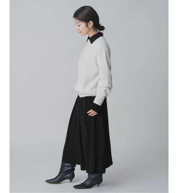 WEB限定/追加》ドットサッシュワンピース（ワンピース）｜IENA