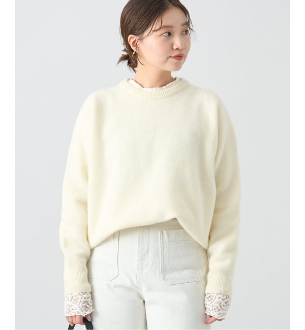 《追加》POOGINOOK WOOL クルーネックラグランプルオーバー