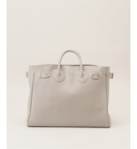 YOUNG&OLSEN/ヤングアンドオルセン EMBOSSED LEATHER BELTED TOTE YO2403-GD012