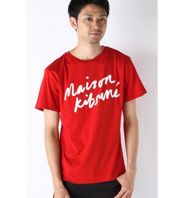 MAISON KITSUNE HAND WRITING TEE