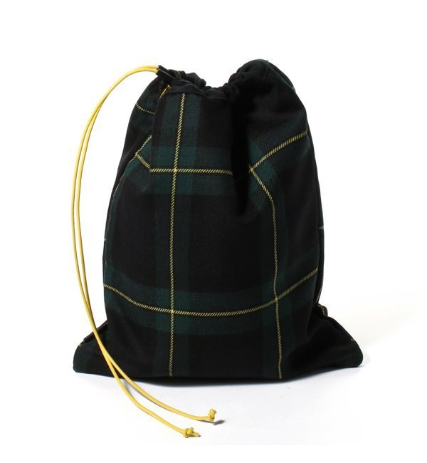 At.COULEUR GRENADE ブリティッシュチェック キンチャクBAG