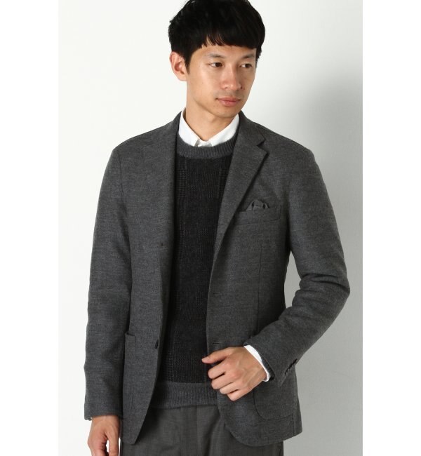 WOOL JERSEY JACKET