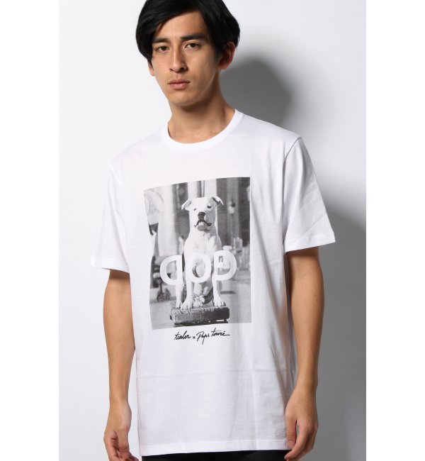 TEALER DOGGOD WHITE TEE