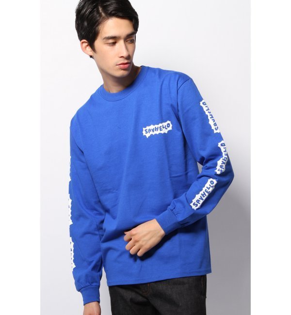 SAYHELLO L/S TEE SLEEVE LOGO