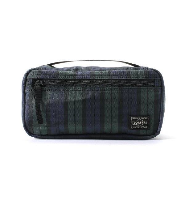 【エディフィス/EDIFICE】 PORTER×LOWERCASEブラックウォッチ POUCH [送料無料]
