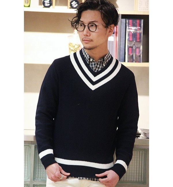 【エディフィス/EDIFICE】 J.KNIT チルデン [送料無料]