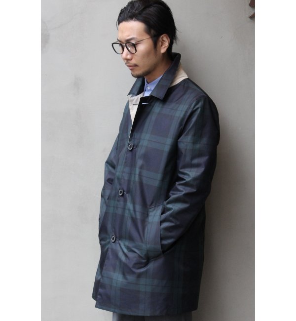 【エディフィス/EDIFICE】 TRADITIONAL WEATHERWEAR 別注 DERBYリバーシブルフードコート [送料無料]