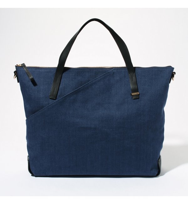 At.COULEUR PLANTANE リネン2WAYバッグ