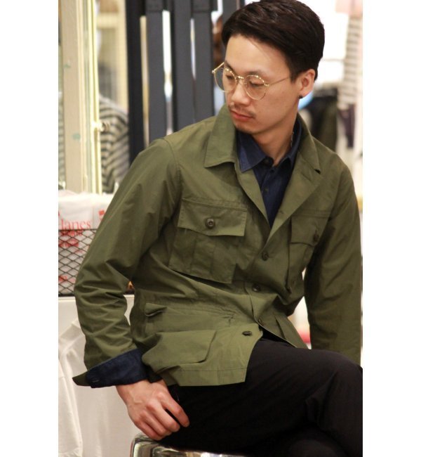 【エディフィス/EDIFICE】 MARK MCNAIRY C/Nミリタリーフィールドコート [送料無料]