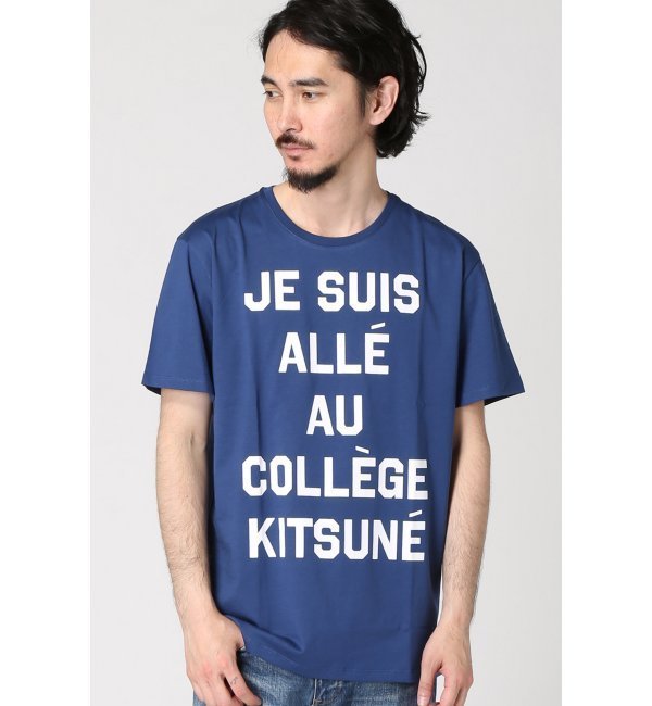 MAISON KITSUNE / メゾンキツネ JE SUIS ALLE College Kitsune