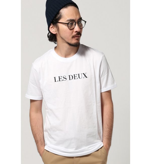 LES DEUX/レデュー ロゴTシャツ