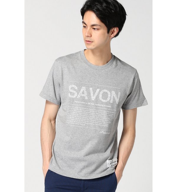 EDIFICE*BIRVIN SAVON 30/1 Tシャツ