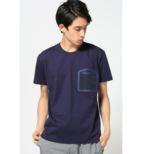 【エディフィス/EDIFICE】 プレスポケット クルーネック TEE [送料無料]