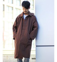 【エディフィス/EDIFICE】 DESCENTE PAUSE 別注 エンシュクナイロンコート [送料無料]