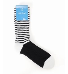 【エディフィス/EDIFICE】 リブボーダーソックス [3000円(税込)以上で送料無料]