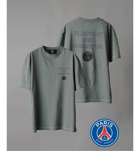 Paris Saint Germain パリサンジェルマン Slogan Overdye Tシャツ Edifice エディフィス の通販 アイルミネ