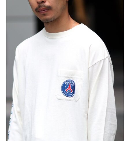 Paris Saint Germain パリサンジェルマン Germain Face ロングtシャツ Edifice エディフィス の通販 アイルミネ