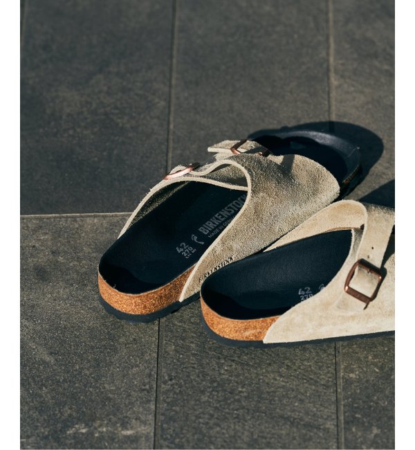 BIRKENSTOCK - ビルキー ZURICH 42 Check Grayビルケンシュトックの+