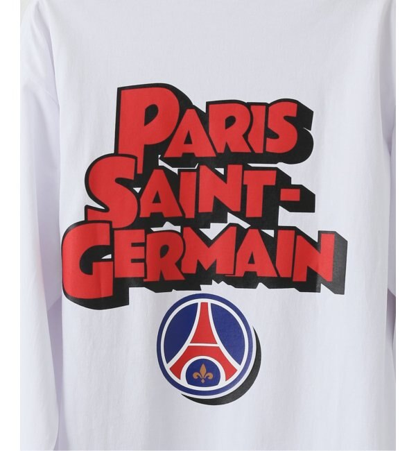 【Paris Saint-Germain】POP LOGO ロングスリーブ Tシャツ