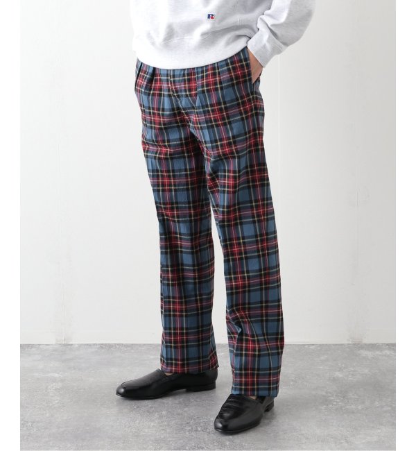 christmas plaid mens pants