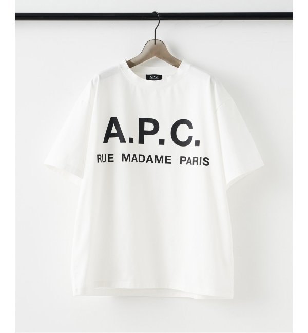 再入荷》【A.P.C. / アーペーセー】別注 オーバーサイズ ロゴプリント