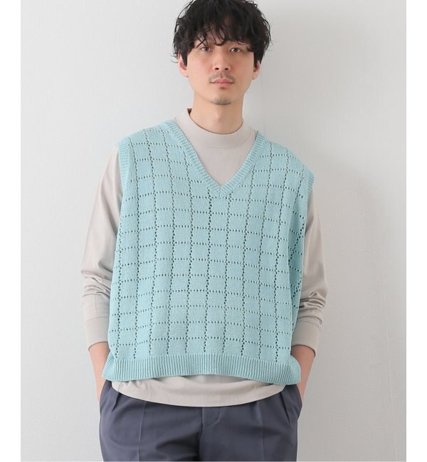 16000円新座販売 販売特注品 21ss DAIRIKU ニットベスト Argyle Knit