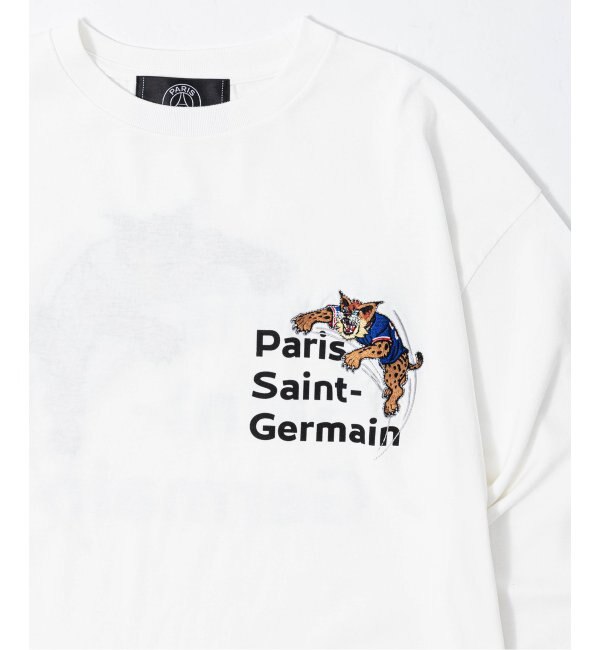 【Paris Saint-Germain】ハンティング ジェルマン刺繍 L/S Tシャツ