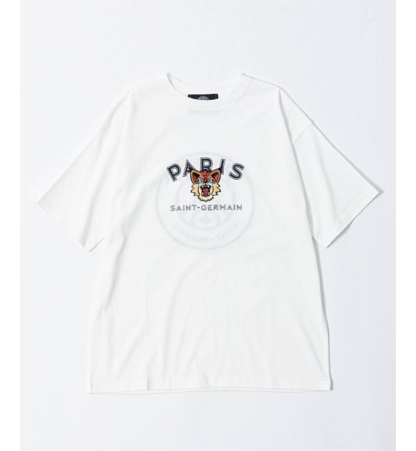 BALENCIAGA PARIS 刺繍フラッグTシャツ