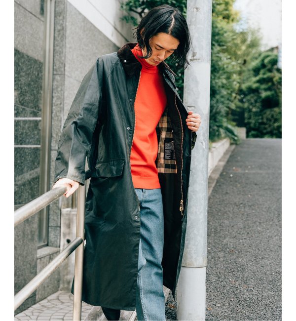 Barbour / バブアー】OVERSIZE WAX BURGHLEY (バーレー)|EDIFICE